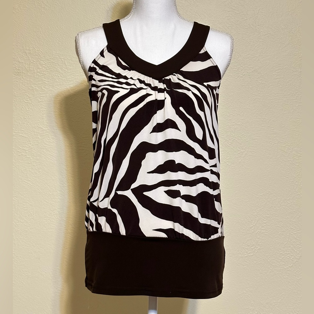 B Wear Zebra Top